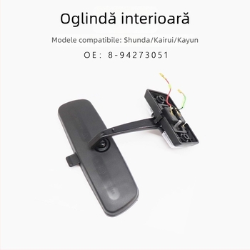 Oglindă interioară retrovizor pentru Isuzu/Jiangling/Shunda/Kairui J116/N900 — Model: 1-00000031-PT; Material oglindă: Alt; Brand: Qian junlian; Modele compatibile: consultați serviciul clienți