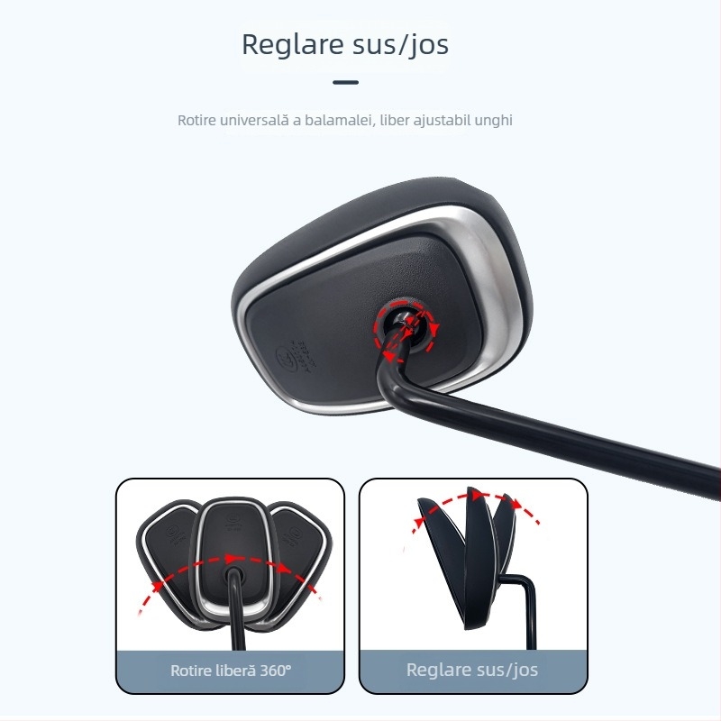 Oglindă retrovizoare universală pentru mașini electrice, model XX-533, oglindă din sticlă