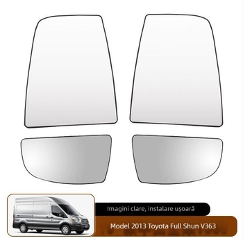 Oglindă retrovizoare pentru Ford Transit MK8 (2014–On), oglindă plană, 12V, sticlă