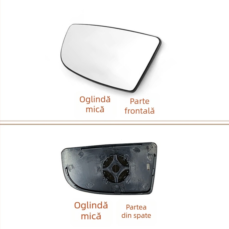 Oglindă retrovizoare pentru Ford Transit MK8 (2014–On), oglindă plană, 12V, sticlă