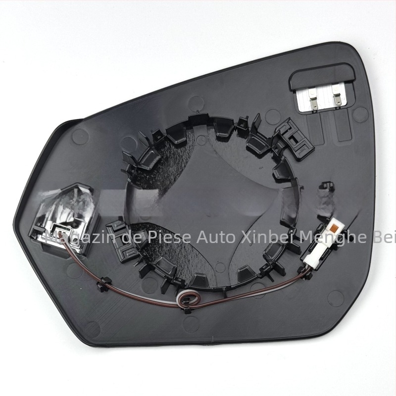 Lentilă pentru oglinda retrovizoare exterioară, suprafață curbată, carcasă ABS, 12V, compatibil Explorer 17-23