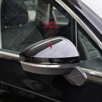 Carcasă de oglindă reflector pentru Volkswagen Touareg 19-23, oglindă sferică, husă ABS, material oglindă ABS