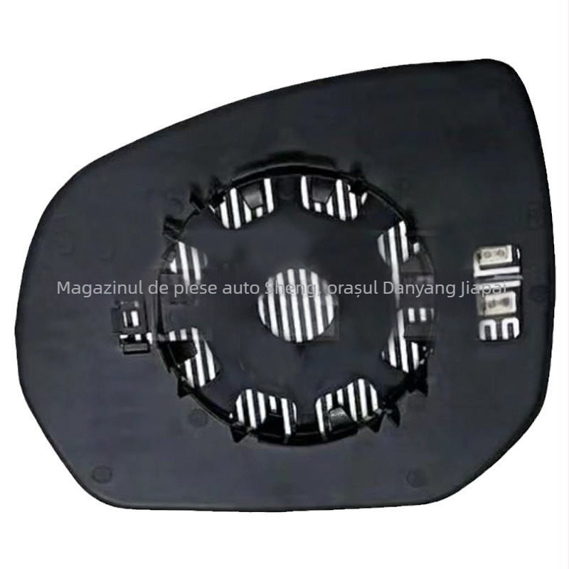 Geam oglindă retrovizoare pentru Peugeot 3008/5008 09-16, oglindă cu dublă curbură, ABS, marca ZS