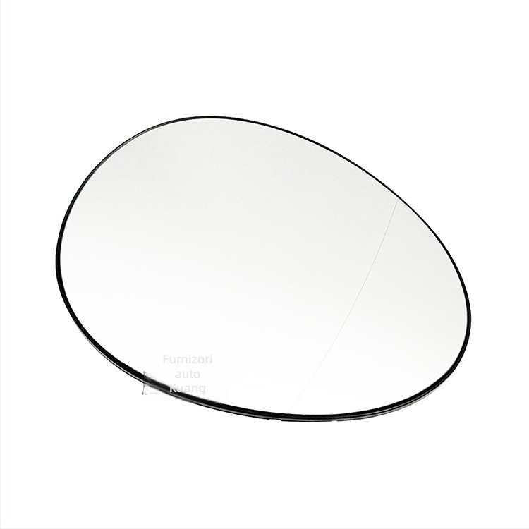 Geam oglindă încălzit pentru BMW Mini Cooper R55/R56/R57 — 12V, sticlă, oglindă sferică, husă ABS