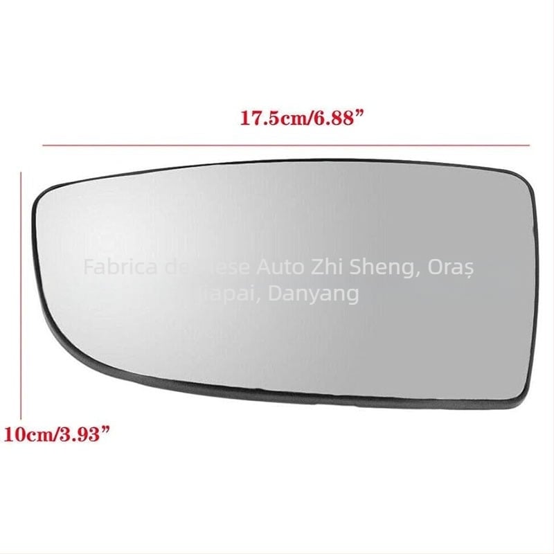 Oglindă retrovizoare pentru Ford Transit MK8 v363, încălzită, cu curbă dublă, carcasă ABS