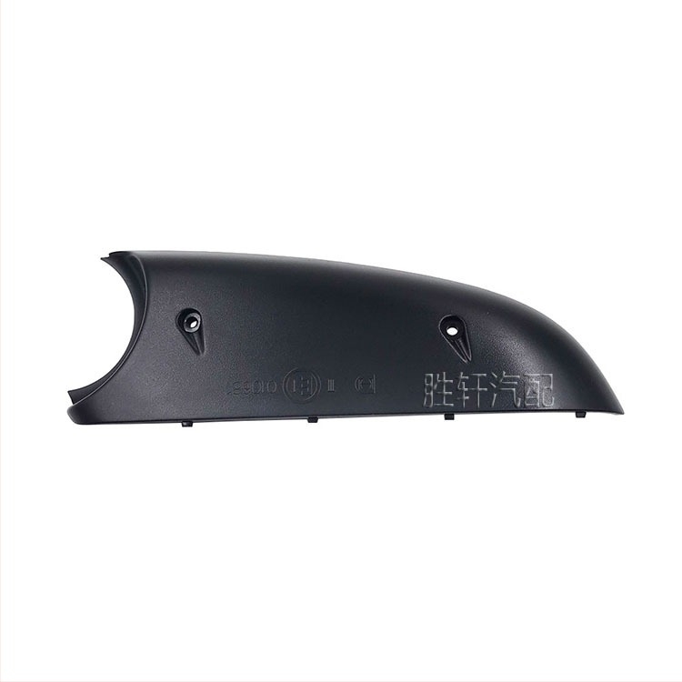 Carcasa inferioară a oglinzii retrovizoare pentru Audi A4/A6 (B6/B7/C6, 05-08); capac ABS, oglindă din sticlă, tip sferic, 12V