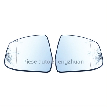 Geam oglindă retrovizoare încălzit, pentru Ford Focus MK2/MK3 și Mondeo MK4 — oglindă sferică, 12V, bază ABS