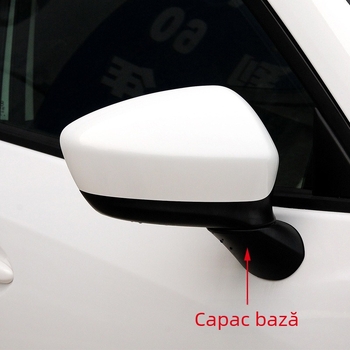 Capac Inferior Oglindă pentru Mazda CX-5 (2013-2014) – Capac ABS, Oglindă ABS, Oglindă Sferică, 12V