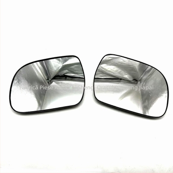 Lentilă pentru oglinda retrovizoare Toyota Hilux 2005-2006, oglindă cromată, capac ABS