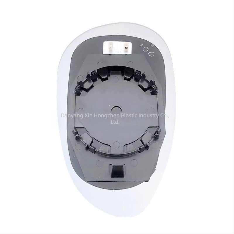 Ogledalo retrovizor pentru Fiat 500/500C Punto (2007-2018), oglindă sferică, finisaj cromat, carcasă ABS, 12V, piesa XHC-FYT006