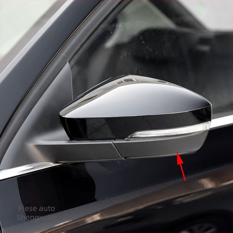 Capac inferior oglindă laterală (înlocuire) – carcasă ABS, capac oglindă ABS, oglindă sferică – potrivit pentru Skoda Octavia, VW T-Roc