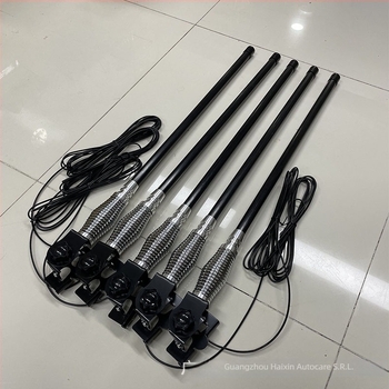Antena auto Hao Xin – antenă decorativă pentru off-road, montaj cu clemă la margine, compatibilitate universală, durată lungă de viață