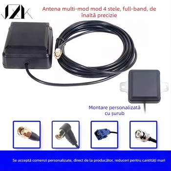 Antena GNSS Beidou pentru vehicul, RTK/RTD de înaltă precizie, frecvențe complete L1/L2/L5