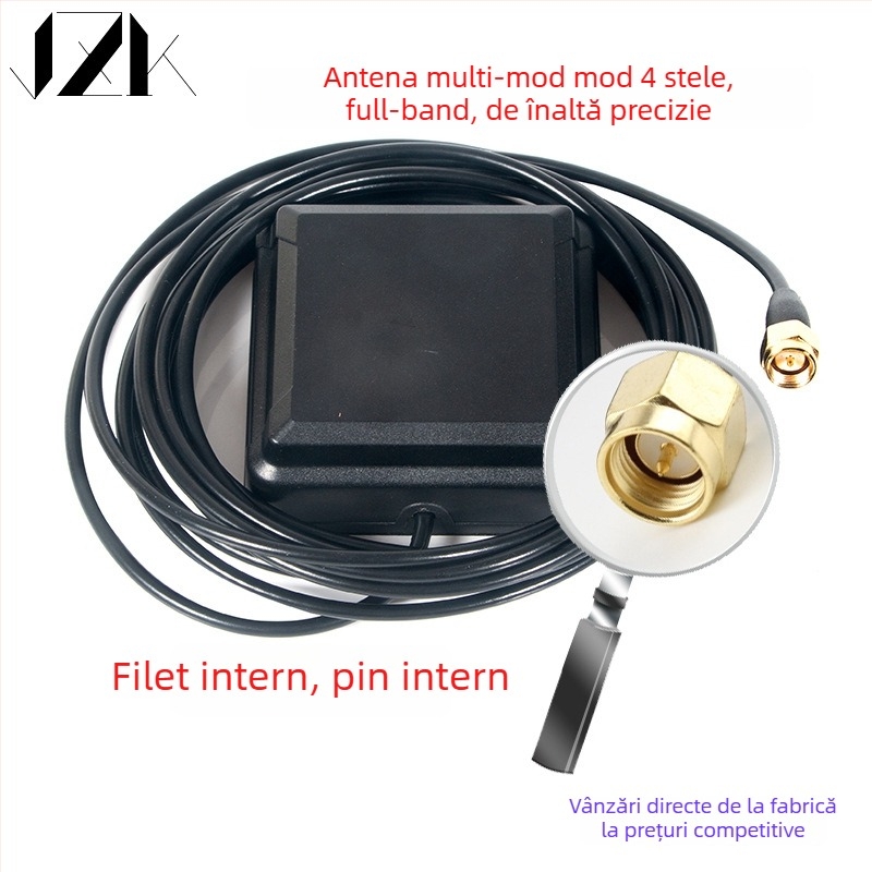 Antena GNSS Beidou pentru vehicul, RTK/RTD de înaltă precizie, frecvențe complete L1/L2/L5