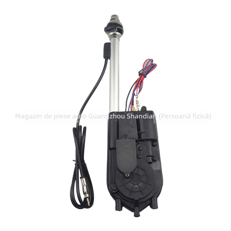 Antena telescopic auto automată – compatibilitate universală, DC12V, curent 0,7A, durată de viață 10.000.000 cicluri, brand SDJ