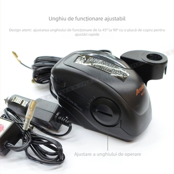 Aitouch Antenă Electrică de Ridicare pentru Autoturisme – pentru SUV-uri și Camioane, Montaj pe Vehicul, Antenă Pliaibilă, Anti-rugină, Acoperiș Inteligent