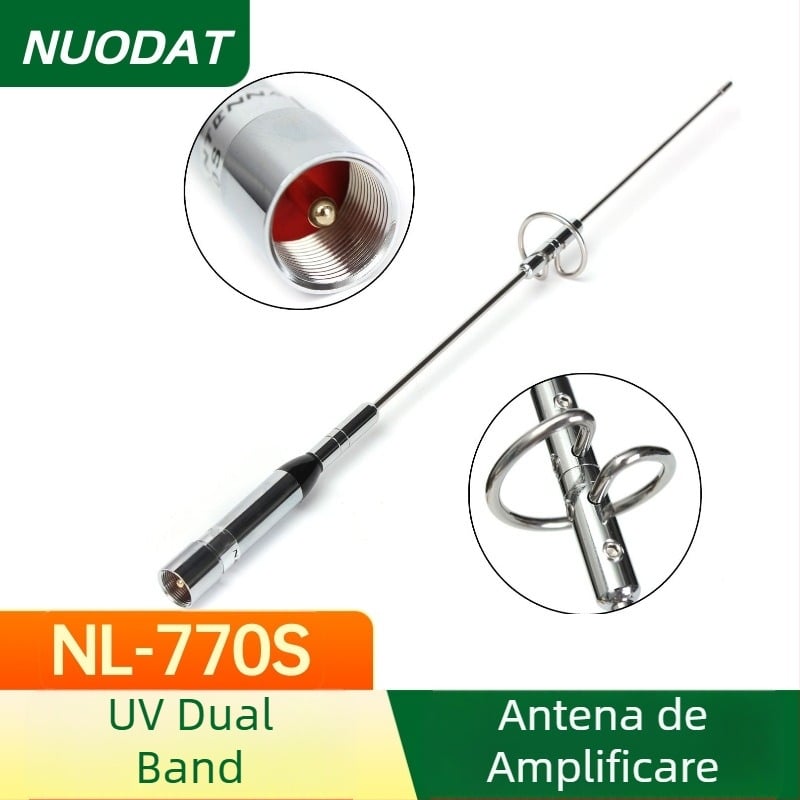 Antena pentru radio auto, montaj pe filet, compatibilitate universală, brand Nodatone, mărci private autorizate