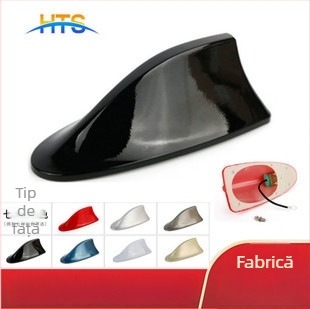 Antena auto în formă de fin de rechin, montaj cu bandă adezivă, model universal, tensiune 0.1, curent 0.1, durată de viață 500000