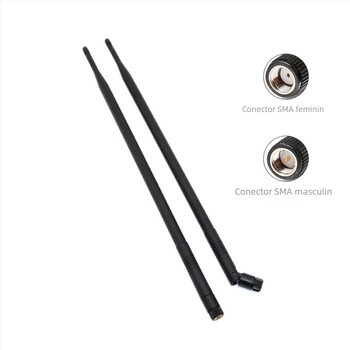 Antena auto cu ventuză, bandă 3G completă, câștig 9 dBi, impedanță 50 Ω