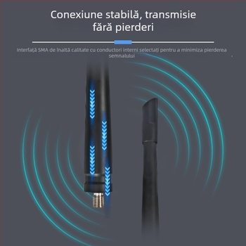 Antena auto DAB/FM pentru radio digital – antenă externă cu bandă adezivă, marcă privată autorizată: Da