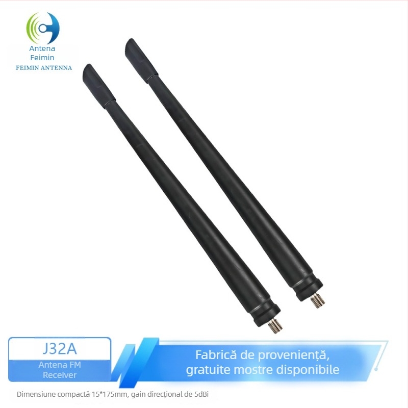 Antena auto DAB/FM pentru radio digital – antenă externă cu bandă adezivă, marcă privată autorizată: Da