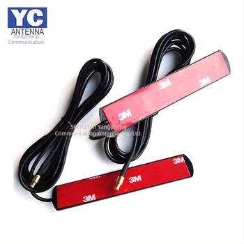 Antena auto 3G/GSM pe geam, model YCP-8521-5, câștig 5 dBi, bandă 850–960/2100 MHz, impedanță 50 Ω, SWR ≤ 1.5