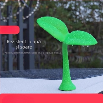 Ornament pentru plafonul mașinii - decor 3D din plastic, cu efect de iluminare, în stil desen animat