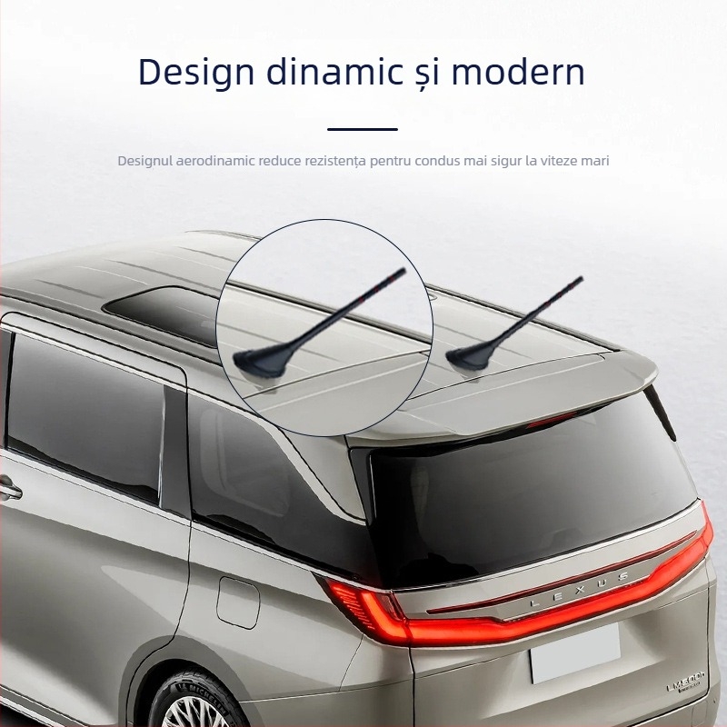 Antena auto cu Bluetooth MP3 și radio FM – model SY-600-W12-FM-5ROG2