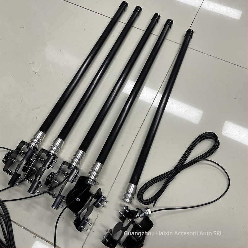 Antena GPS pentru vehicul | Compatibil universal, Montaj pe marginea cardului, Material tijă de fibră, Durată lungă de viață