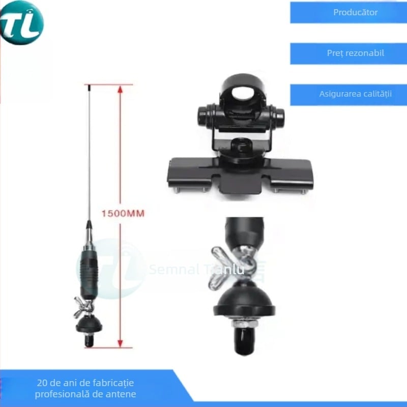 TL-ALAN9 Antenă auto cu undă scurtă 27MHz pentru CB radio – Decor pentru vehicul off-road