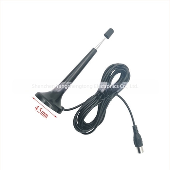 Head Electronic YCT-01 Antenă telescopică pentru mașină cu ventuză, FM/AM radio, SWR ≤ 1.5