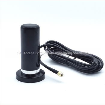 Antena auto dual-band UHF/VHF pentru stație de radio cu priză de ventuză PL259 compatibilă, model YCM-5592-30, 50 Ω, câștig 30, domeniu de frecvențe 136-174/400-470 MHz, SWR <= 1.5