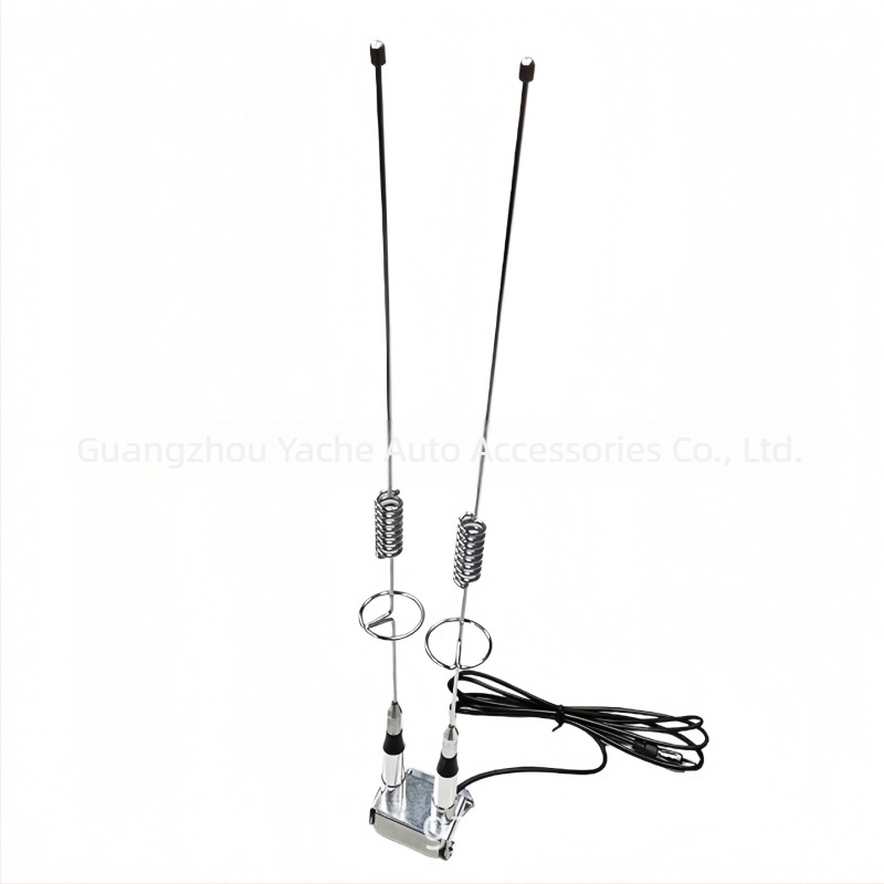 Antena decorativă auto, compatibilitate universală, instalare tip margine de placă, procesare personalizată