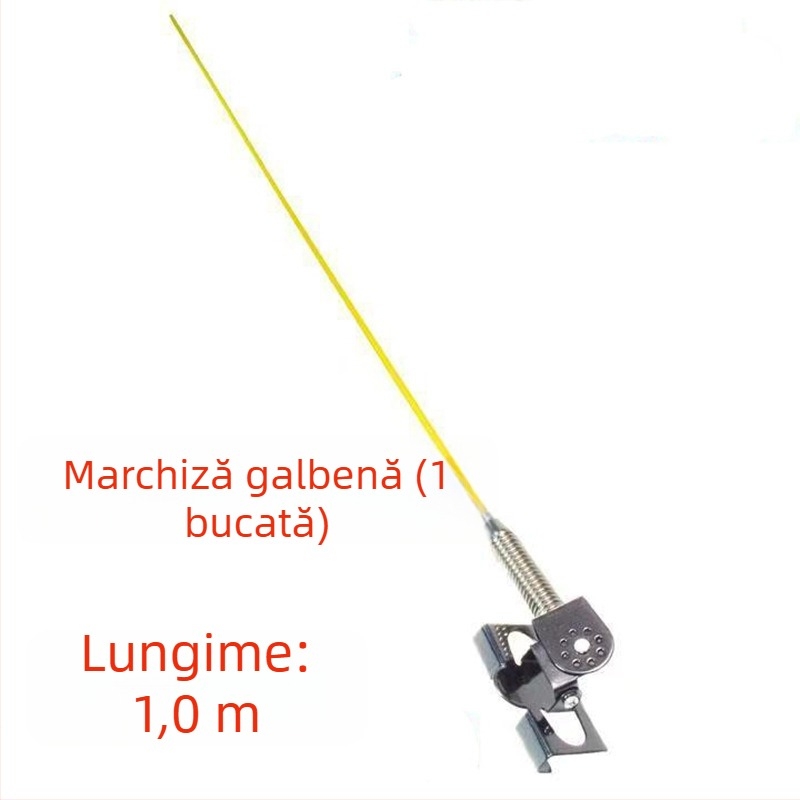 Antena de retrofit pentru vehicule – efect steag, compatibilitate universală cu mașinile, vehiculele electrice și motocicletele, marca yh