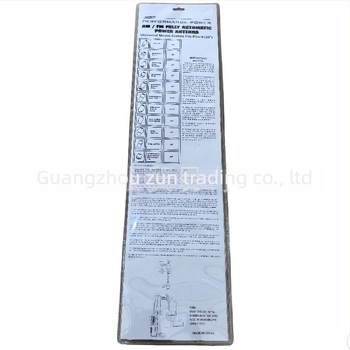 Antena radio auto, compatibil universal, montaj tip margine de placă, model JBA-107A