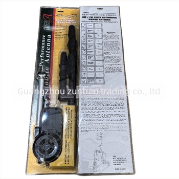 Antena radio auto, compatibil universal, montaj tip margine de placă, model JBA-107A