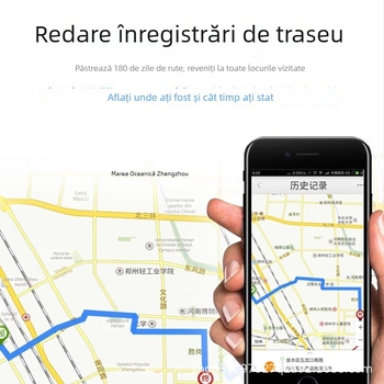 Locator OBD pentru vehicule, model T01, precizie GPS 3–30, moduri de alarmă: vibrație, pierdere de alimentare, alarmă mobilă, perimetru, depășire viteză, alimentare prin interfața OBD a mașinii, hărți Baidu/Google/AMAP