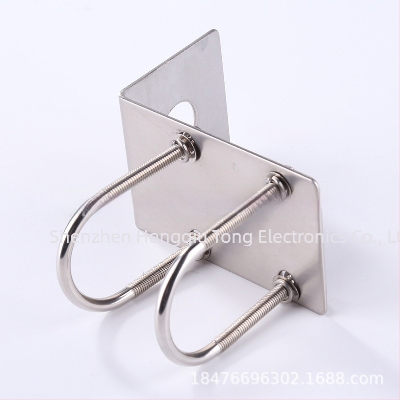 Interfon auto montat, model Balcony Clip, antenă UV HF, interval frecvențe 10–50 km, rază teoretică 1,5–3 km, rețea wireless, anti-cădere