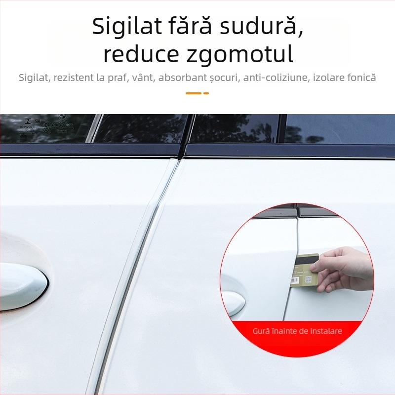 Bandă anti-coliziune pentru ușa mașinii • PVC • Model A14 • Universal