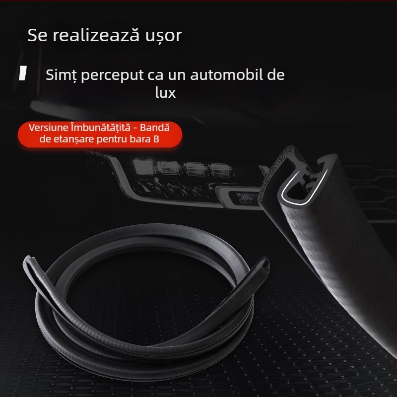 Bandă de etanșare pentru stâlpul B al ușii auto, izolare fonică și etanșare impermeabilă
