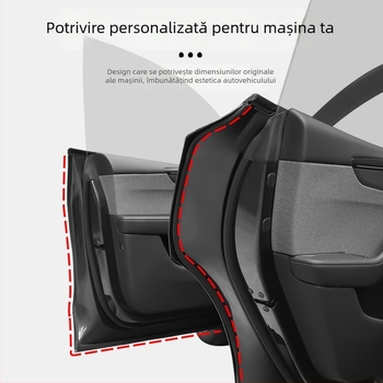 Bandă de etanșare auto pentru Tesla Model Y/YL – cauciuc, pentru întreg vehiculul, model M10148, compatibil cu Tesla Y/YL