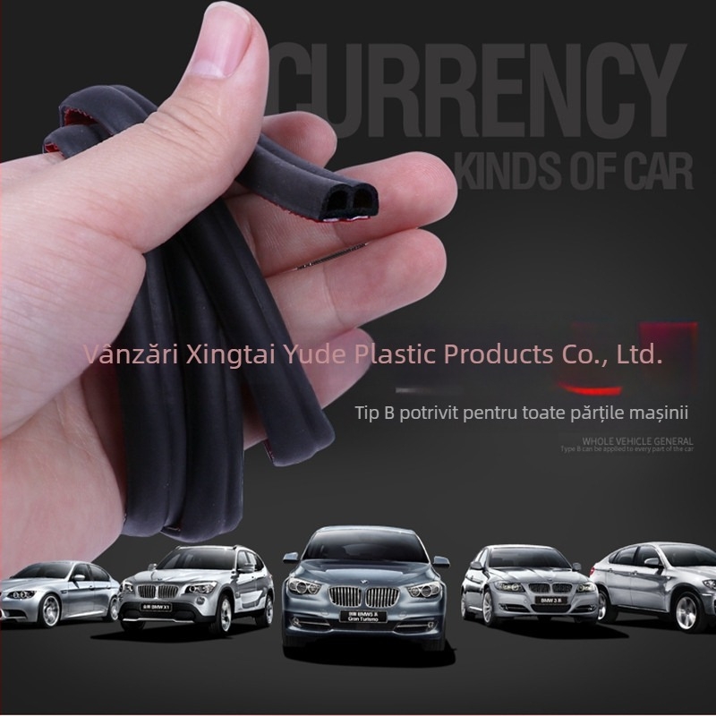 Bandă de etanșare pentru mașină tip B, cu spumă EPDM – etanșare ușă cu rezistență la vânt, praf, zgomot și coliziune