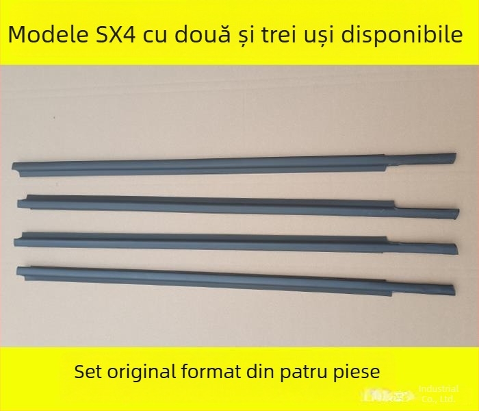 Bandă de etanșare din cauciuc pentru geamuri auto; material siliconic; livrare de la fabrică originală; compatibilă cu alte modele