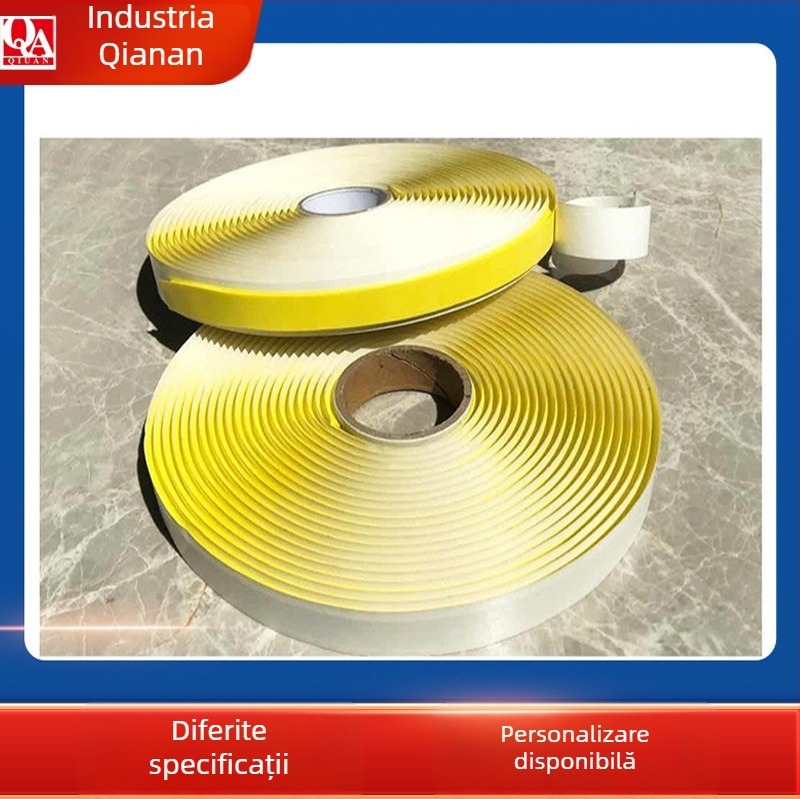 Bandă Butyl pentru etanșare FRP vacuum și bandă de margine pentru paletele turbinelor eoliene — adeziv rezistent la temperaturi înalte, marcă Qiuan, origine Dongguan