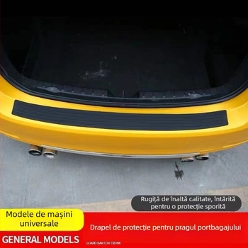 Bandă de protecție a portbagajului – cauciuc anti-coliziune, model RT, utilizare generală