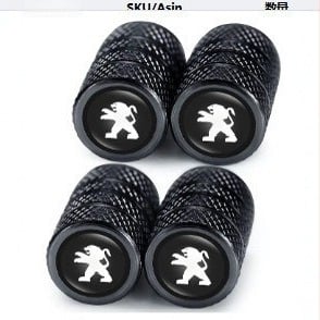 Capac de valve pentru pneu auto, din aliaj de aluminiu, montare prin înșurubare, universal