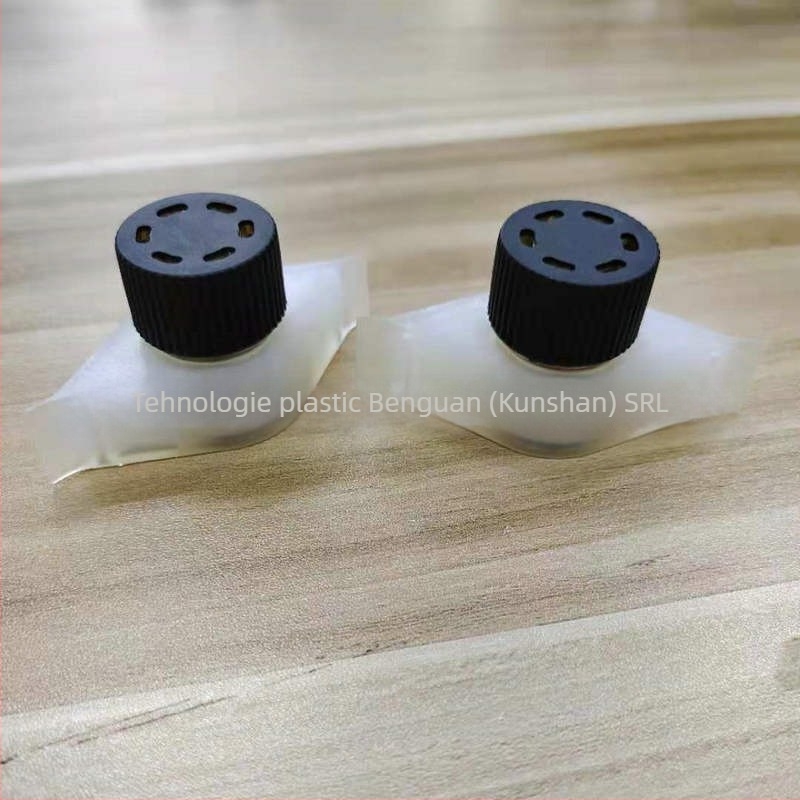 Valvă TPU mare din cupru pentru umflare automată, duză în formă de diamant – pentru saltele gonflabile și perne în formă de U