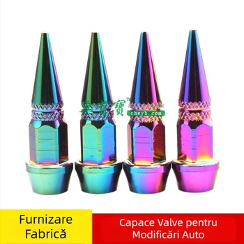 DTOUCH Ventil de anvelope din cupru, montaj prin șurub, British mouth, universal