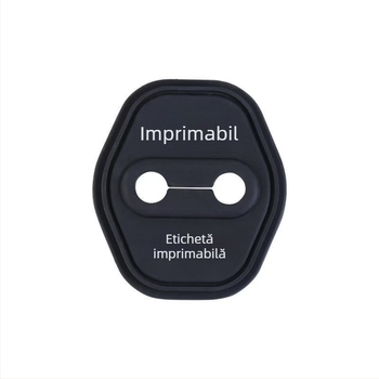 Pad de amortizare a vibrațiilor pentru airbag din silicon, universal, deschidere prin balamaj, cu bandă adezivă dublă, distanța dintre găurile centrale 1,5 cm