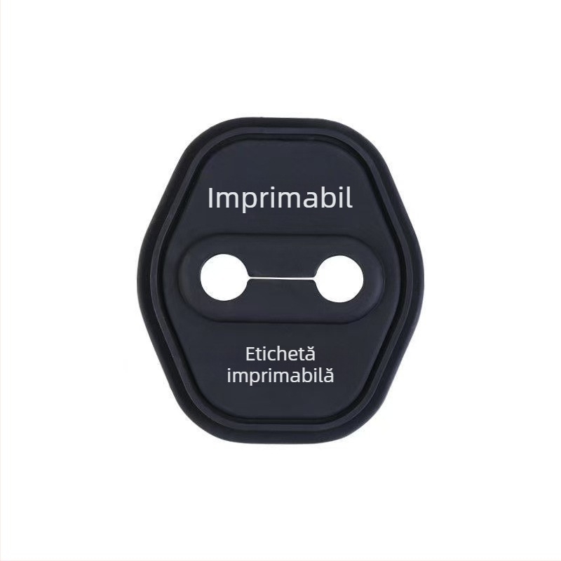 Pad de amortizare a vibrațiilor pentru airbag din silicon, universal, deschidere prin balamaj, cu bandă adezivă dublă, distanța dintre găurile centrale 1,5 cm